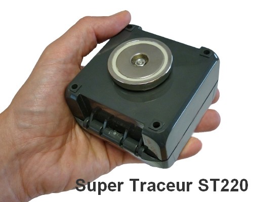 Super Traceur ST22 4G Balise GPS aimantée pour pister via smartphone
