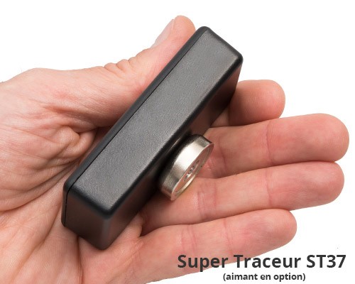 Super Traceur ST37 4G Balise GPS aimantée pour pister via smartphone